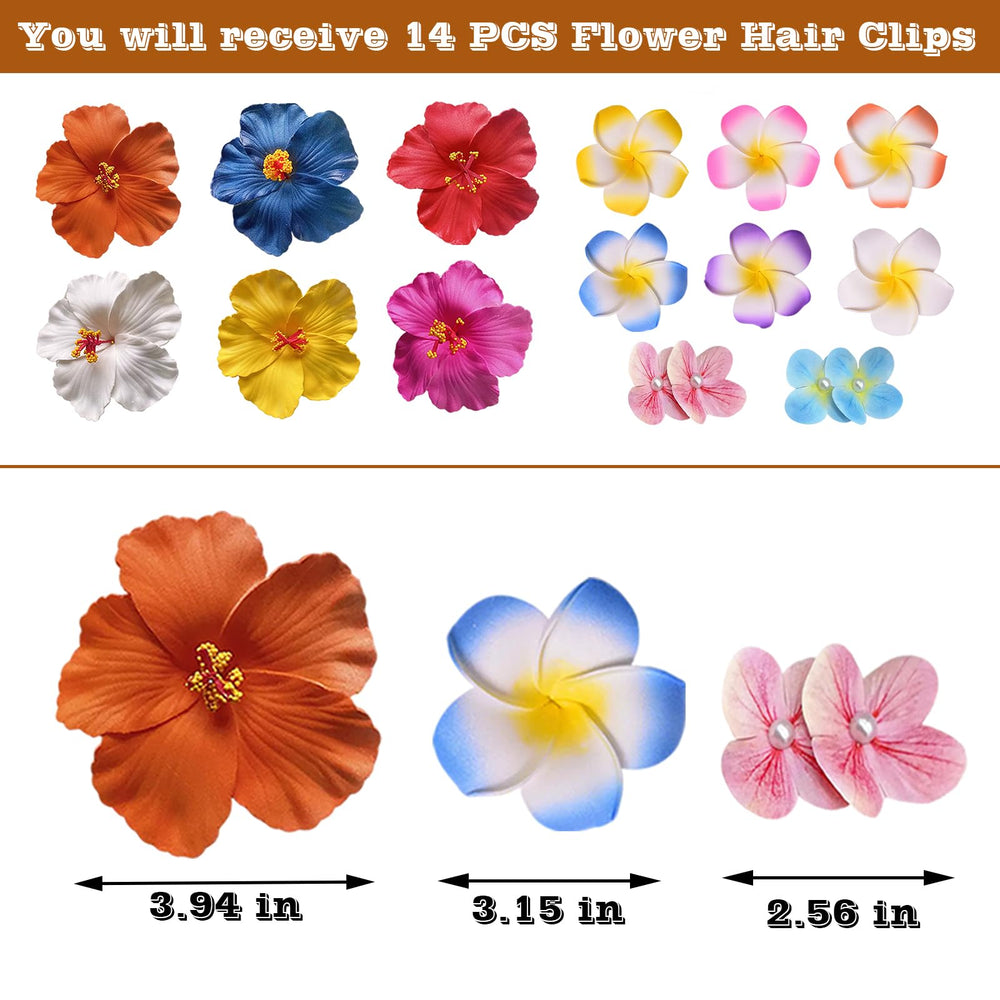 DEDIULE large 3.75-inch hibiscus close-up with vibrant color for photo-ready looks