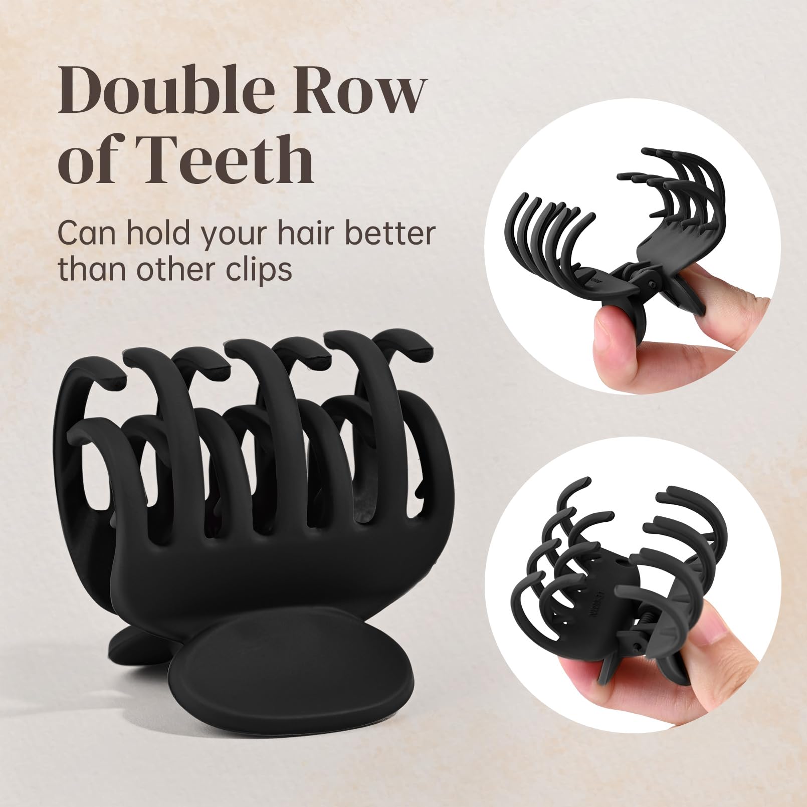 DEEKA close texture matte finish highlighting non-slip grip benefit