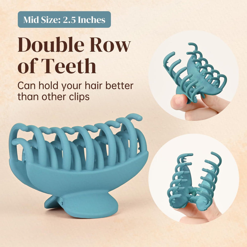 DEEKA close-up of double-row teeth providing stronger grip