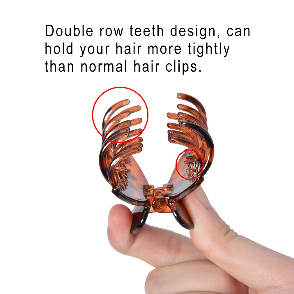 DEEKA close-up double-tooth detail shows stronger grip and reduced slipping