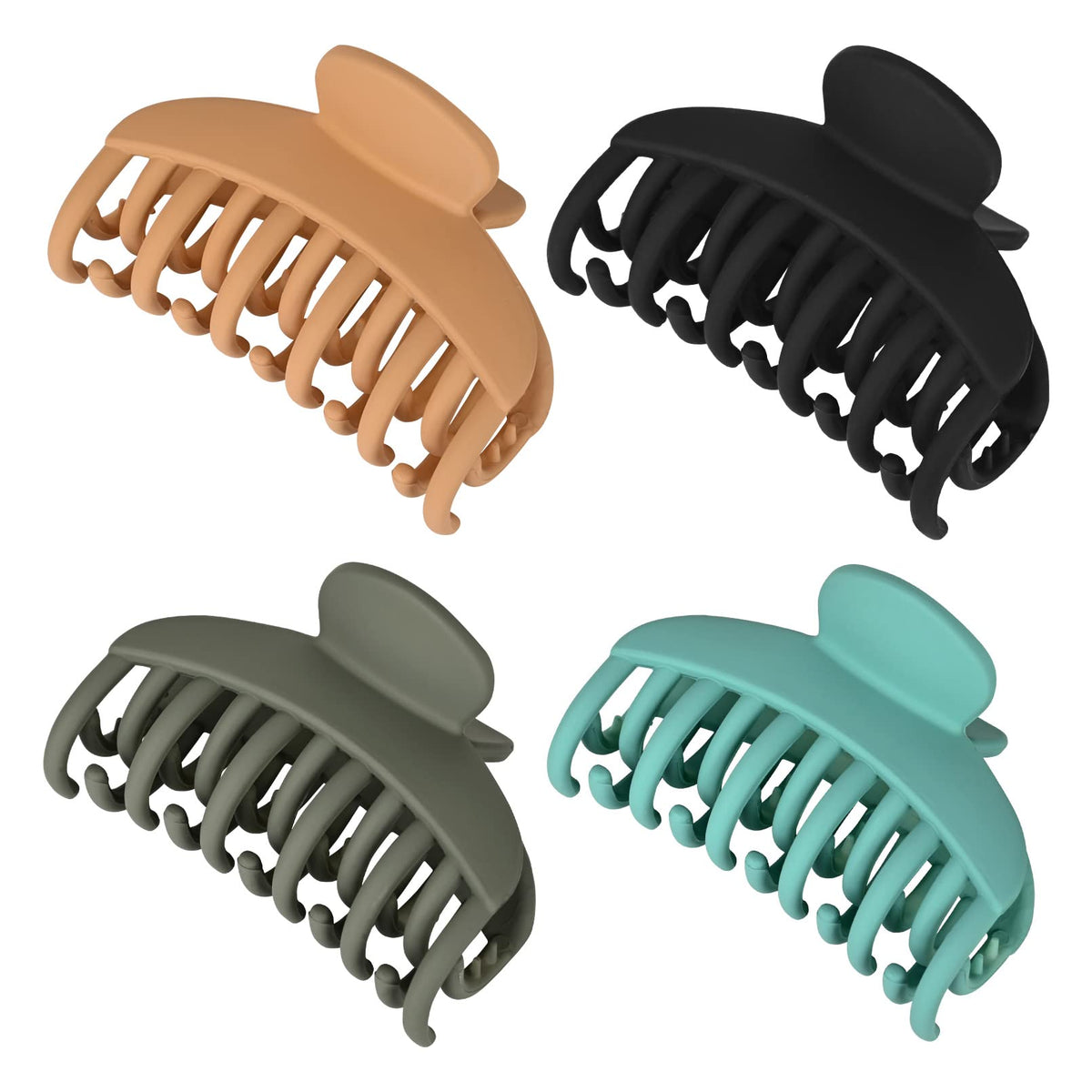 DEEKA front packaging showing four matte clips and easy selection benefit