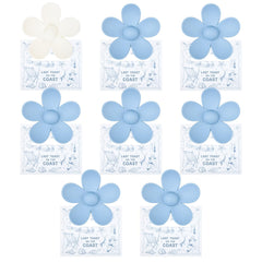 DEEKA front packaging showing eight flower clips and cards, gift-ready