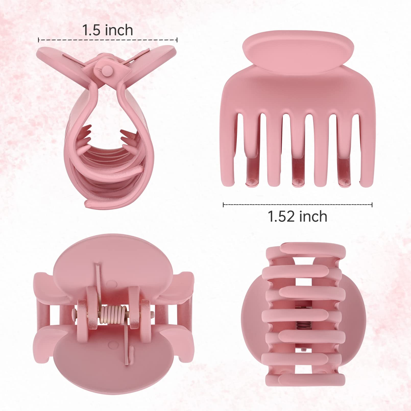 DEEKA clip securing fine hair section demonstrating non-slip hold benefit