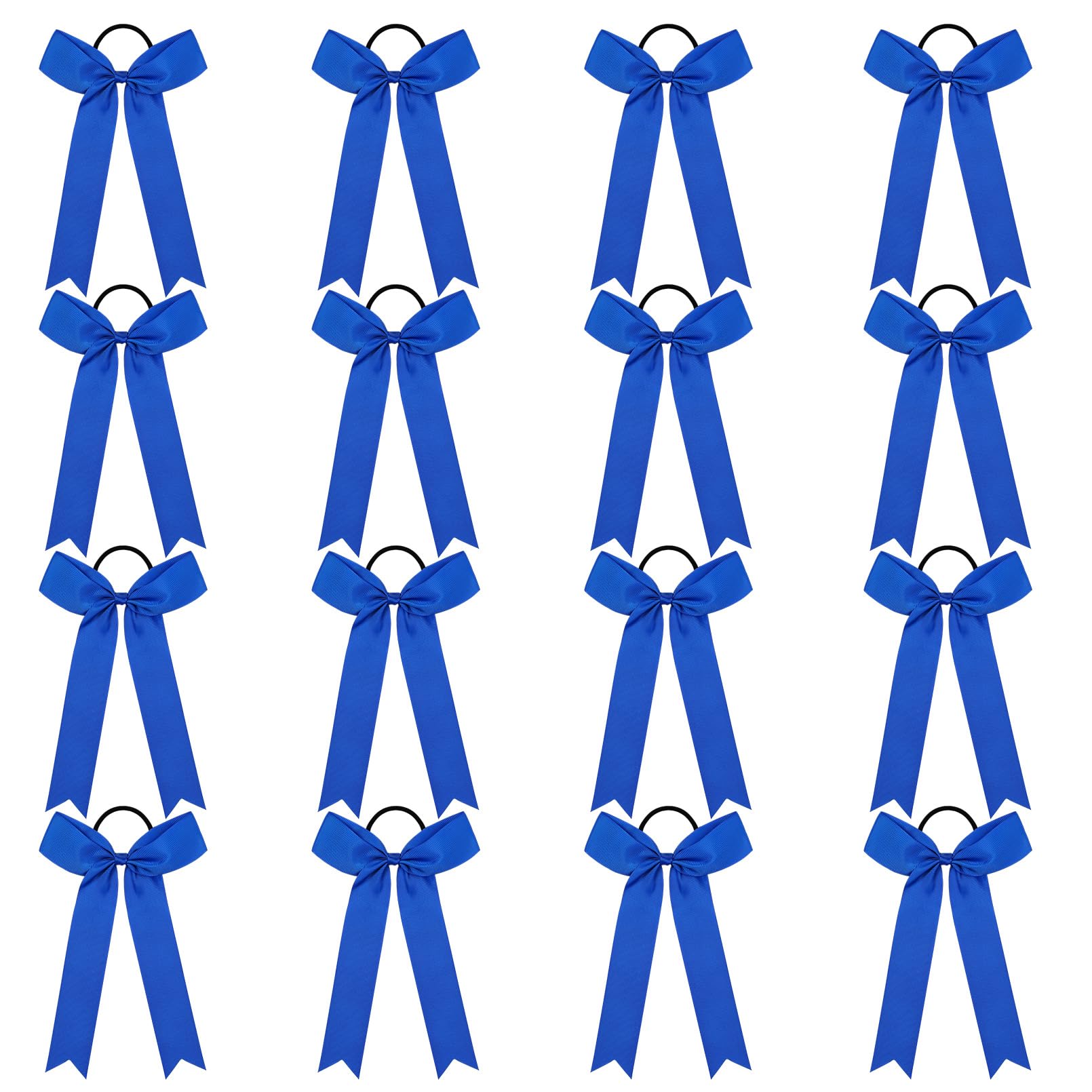 DEEKA royal blue pack front view shows 16 bows ready for teams