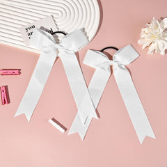 DEEKA single bow angled to show hand stitching and neat construction