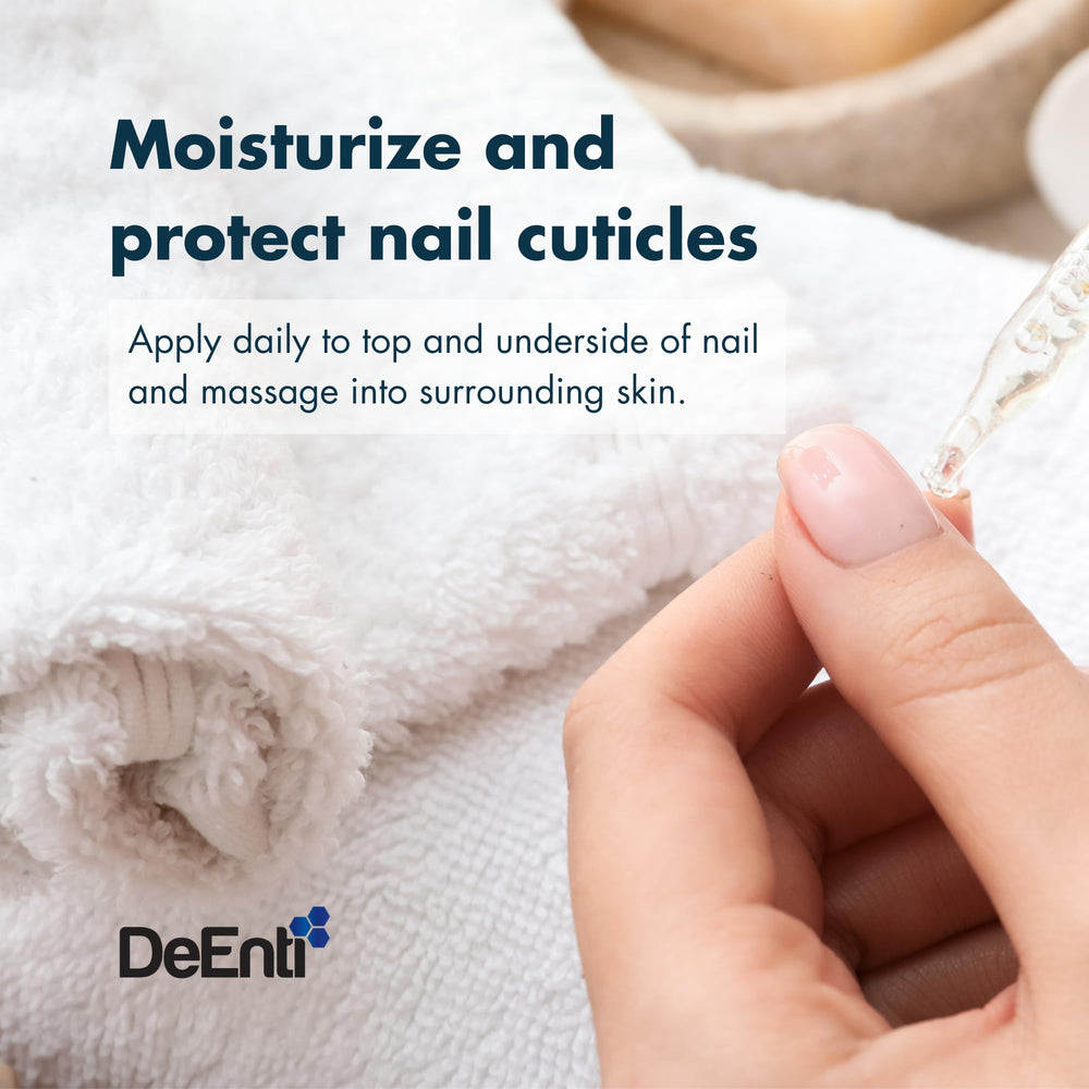 DeEnti jojoba oil close-up highlighting key ingredient and nourishing benefits