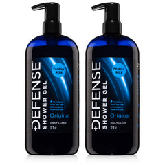 Defense Soap 32oz front label showing product benefits and size