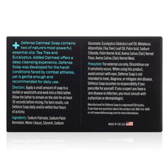 Defense Soap packed in gym bag showing portable post-workout cleansing
