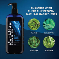Defense Soap pump dispensing to show easy, mess‑free use and control