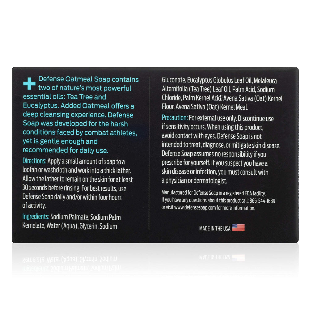 Defense Soap in shower lifestyle use showing quick post-workout cleansing benefit