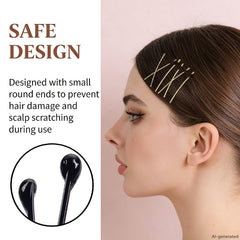 DEFENSUN mini bobby pins packed in a travel bag ready for touch-ups on the go
