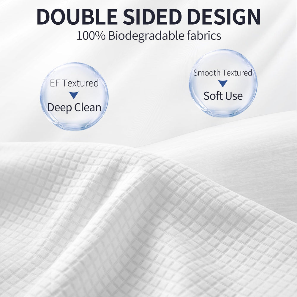 Deluwire wet towel demonstrating tear resistance and durability