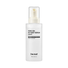 De:maf bottle front view showing clean serum packaging and calm benefit