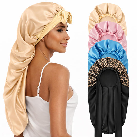 DEMAZALO front view packaging showing four bonnets and benefits