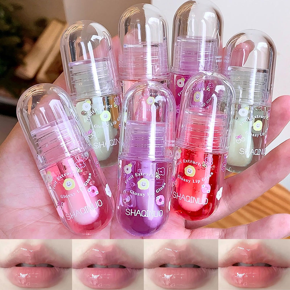 DENESTUP glosses on vanity table styled as a gift and everyday use