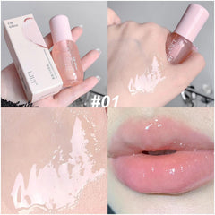 DENESTUP texture closeup swipe demonstrating glossy, nonsticky finish benefit