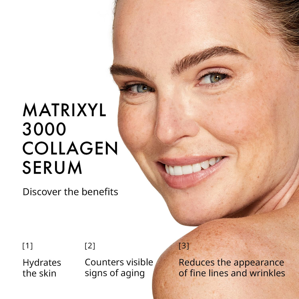 depology matrixyl 3000 dropper applying serum demonstrating precise dosing benefit