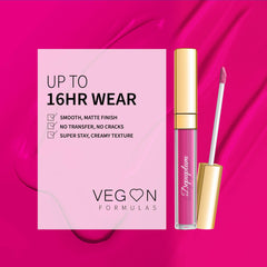 Depuplum on-model lip closeup highlighting long-lasting matte look