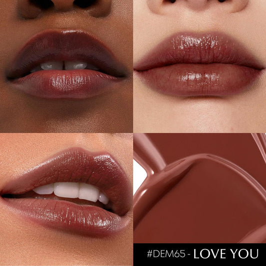 Depuplum open tube displaying smooth non-sticky gloss texture benefits