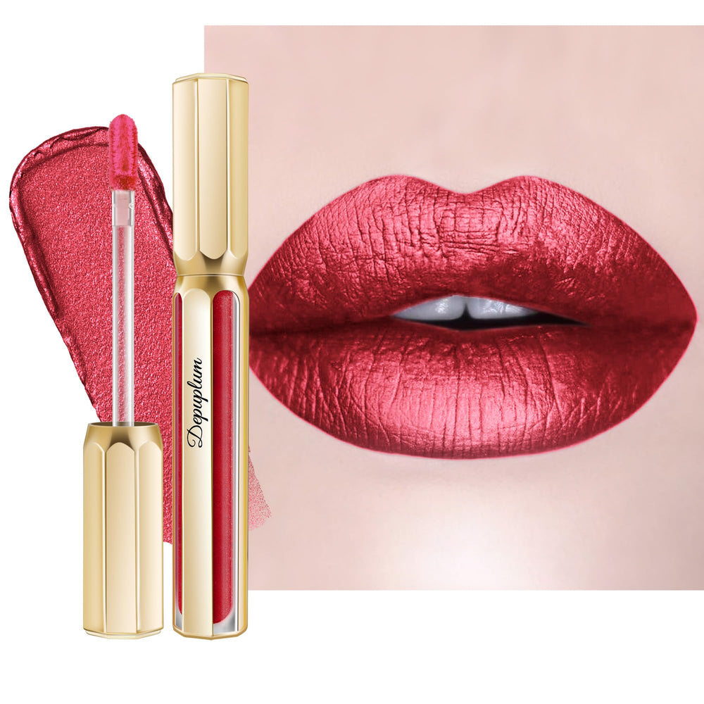 Depuplum DP105 front tube showing premium packaging and instant glam benefit