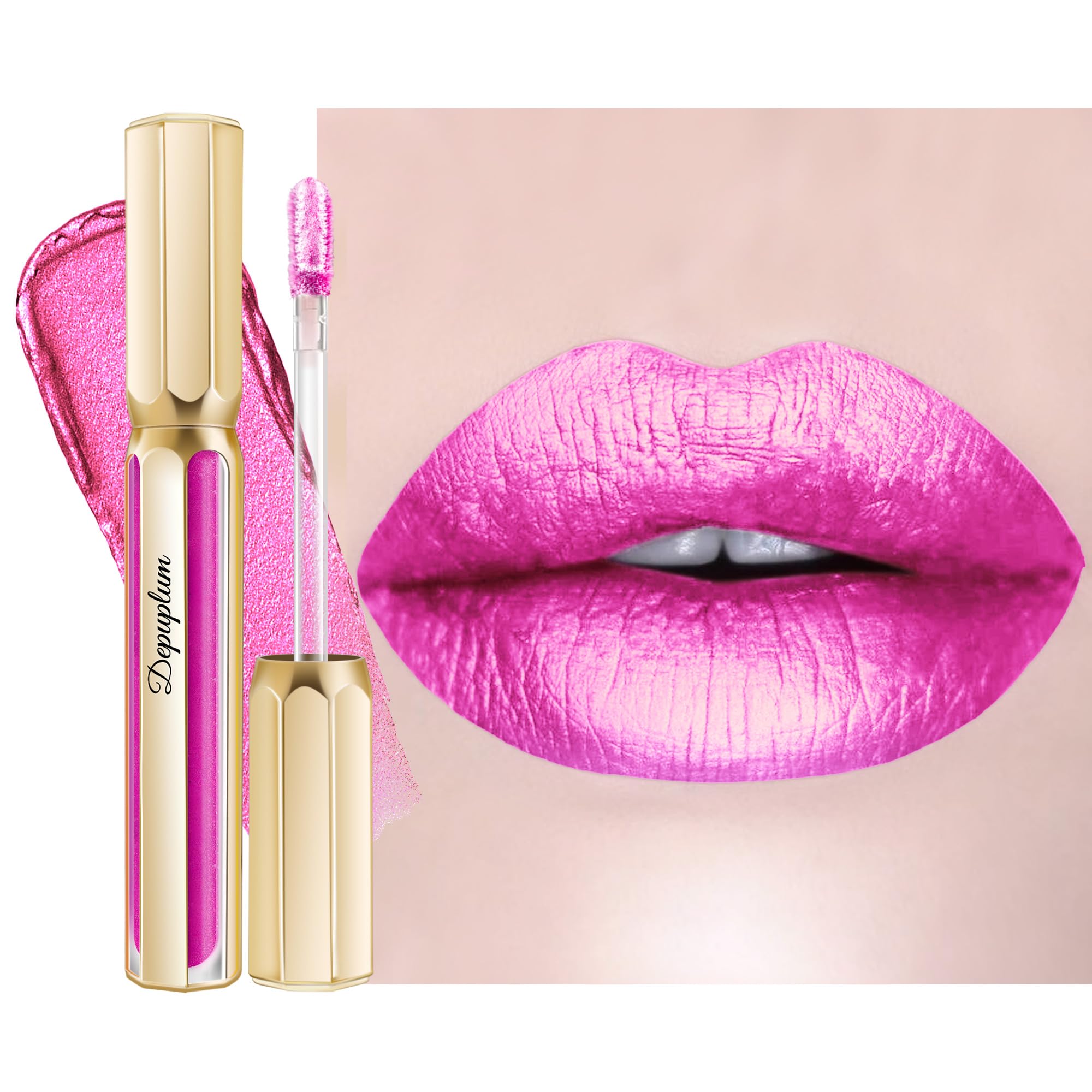 Depuplum DP112 front packaging shows sleek metal tube and brand elegance