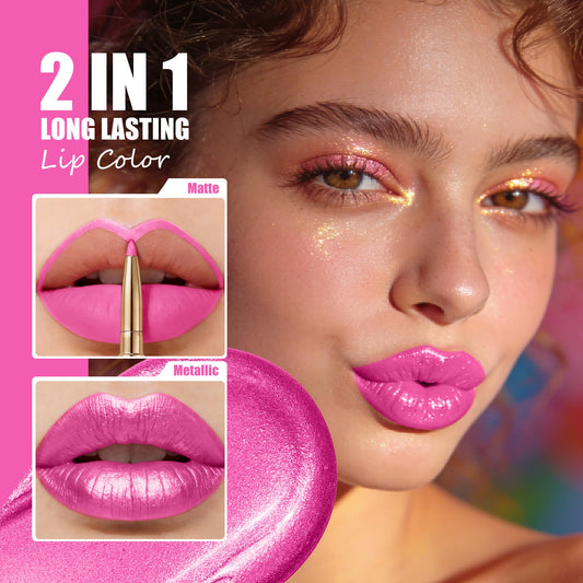 Depuplum dual-ended design close-up showing pencil and liquid applicator for precision