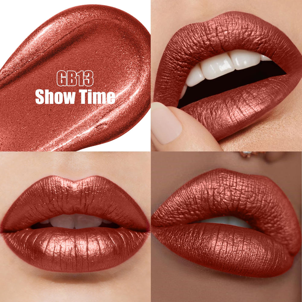 Depuplum GB13 open dual-ended product demonstrating liner and lipstick