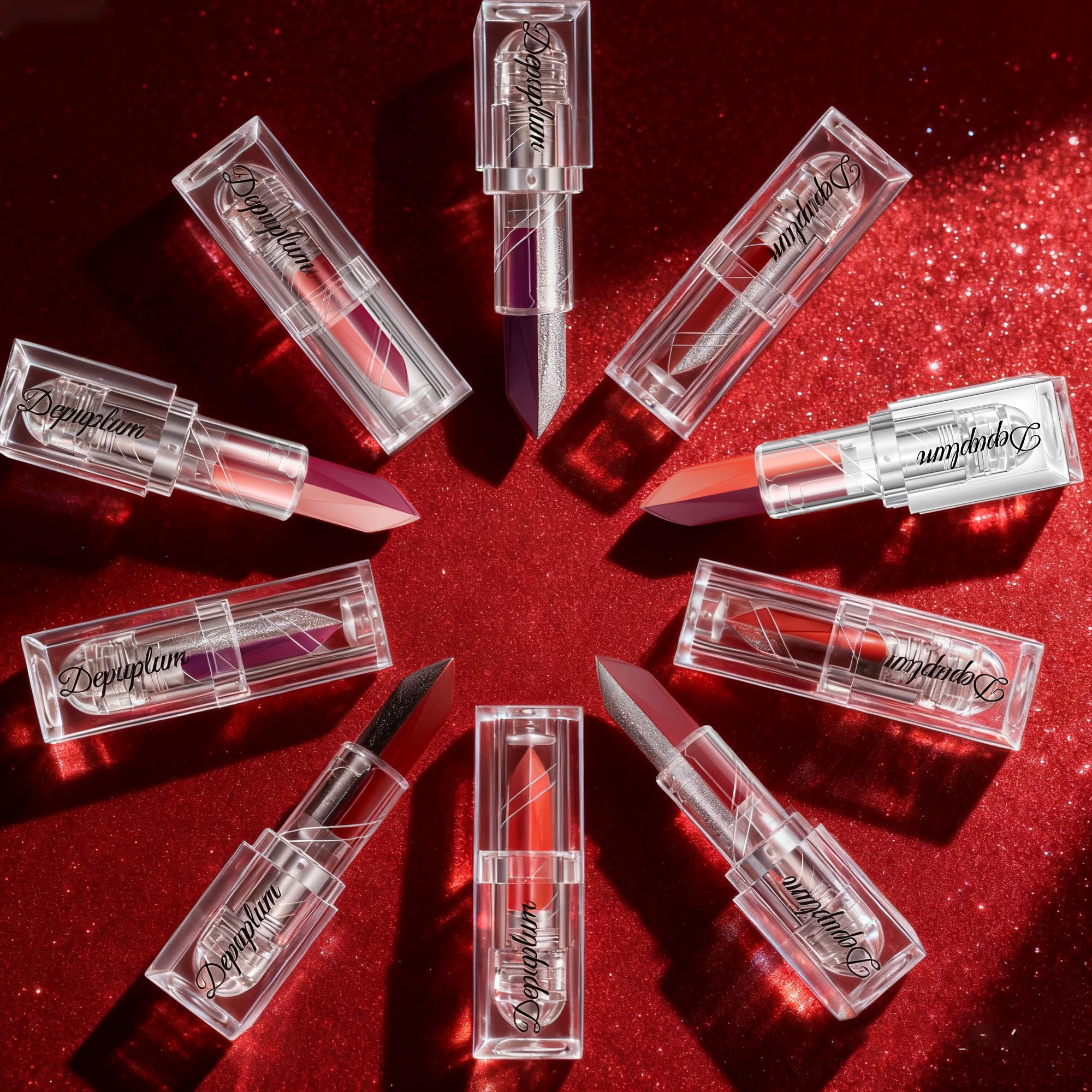 Depuplum used in Halloween makeup setting for creative, long-wear color