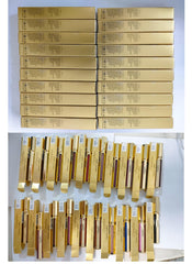 Depuplum metal tube lid and base design conveying premium feel