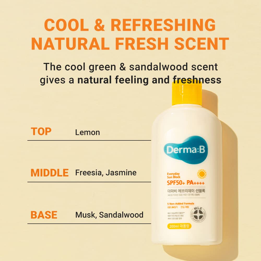 Derma B spreading on arm illustrating full-body coverage and even protection