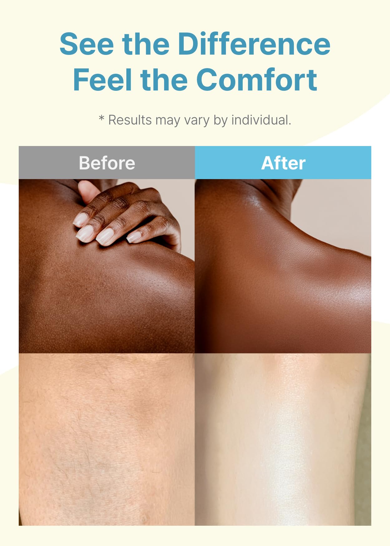 Derma B pump dispensing oil onto hand demonstrating easy application benefit