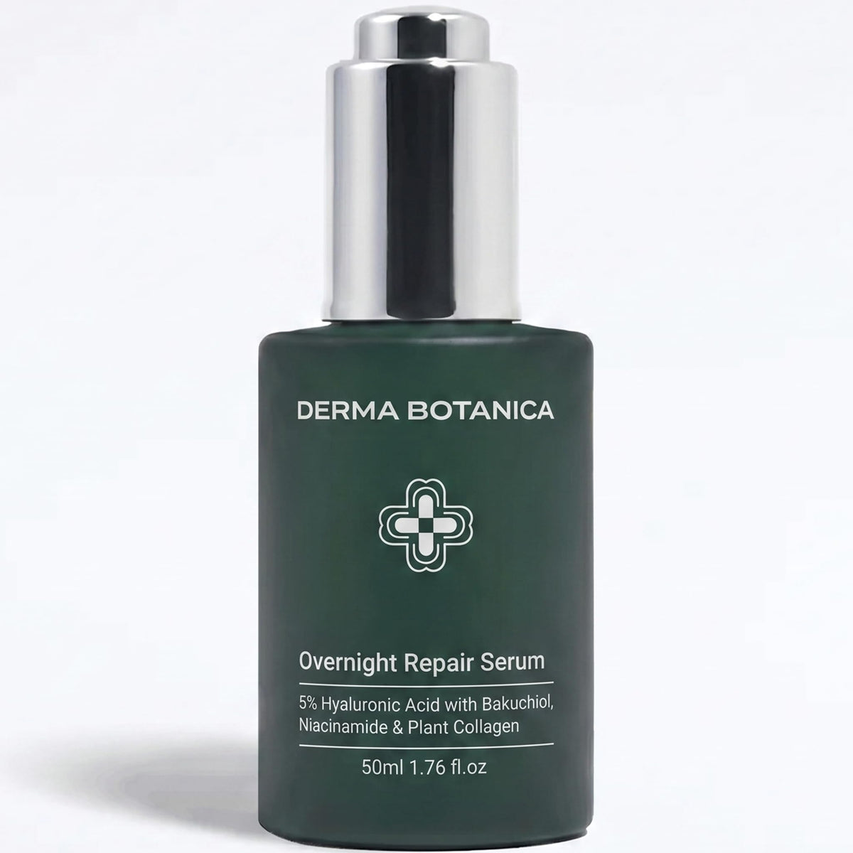 derma botanica front packaging showing bottle and label for clear product identification and trust
