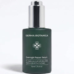 derma botanica front packaging showing bottle and label for clear product identification and trust
