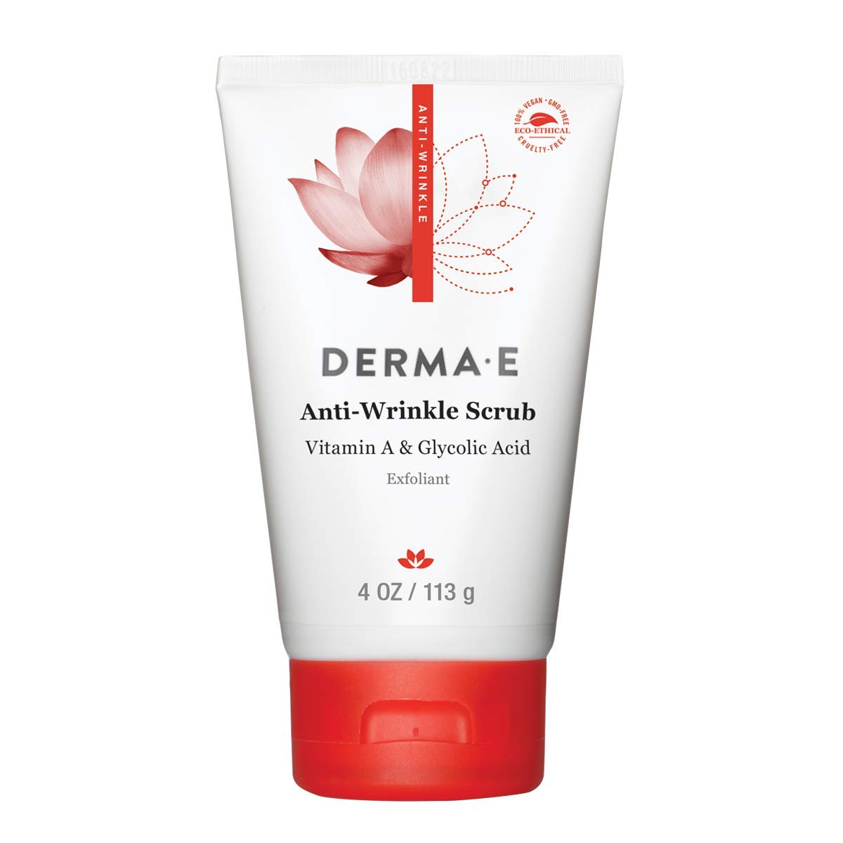 Derma E front packaging showing clean branding and product benefits