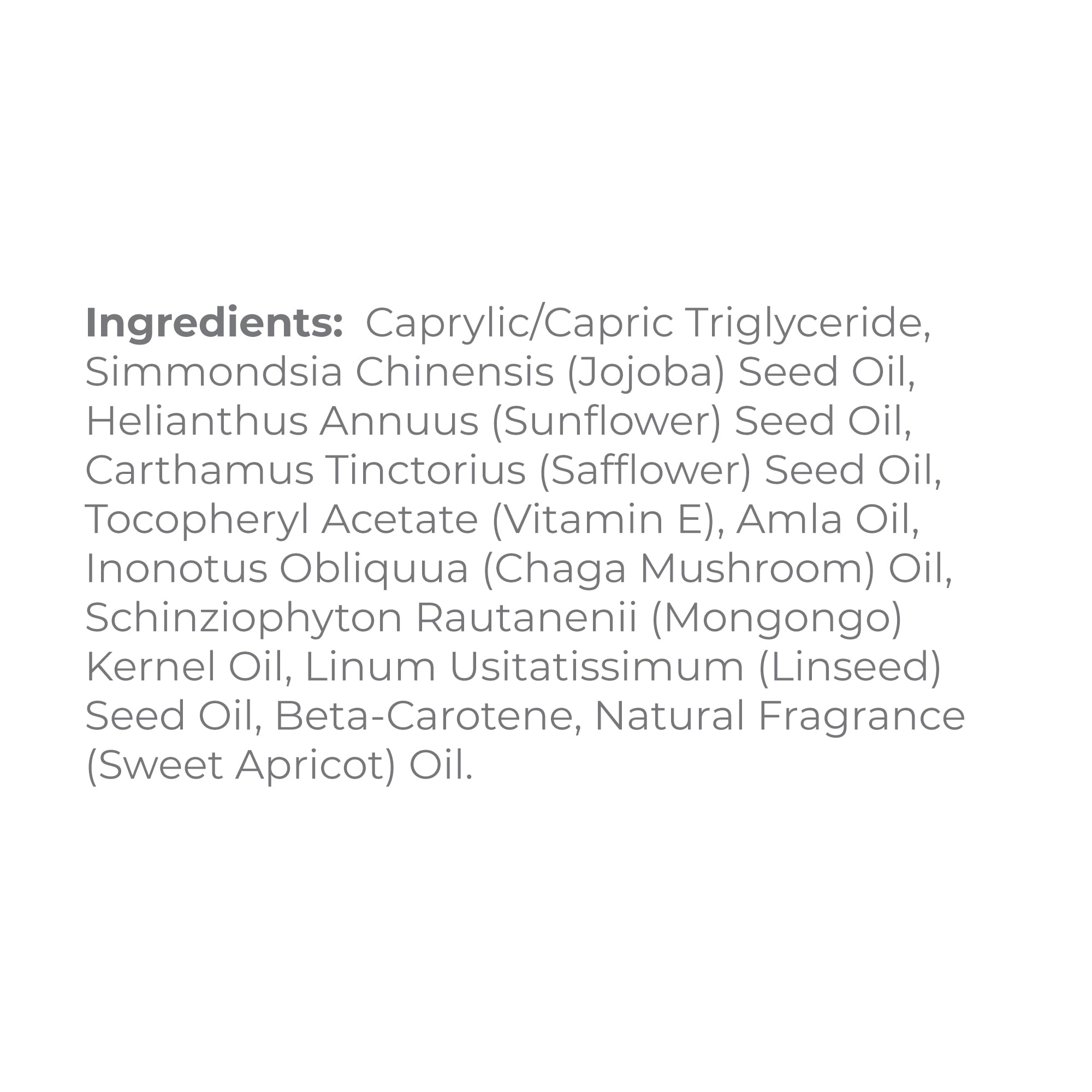 Derma E bonding oil texture on palm demonstrating lightweight absorption