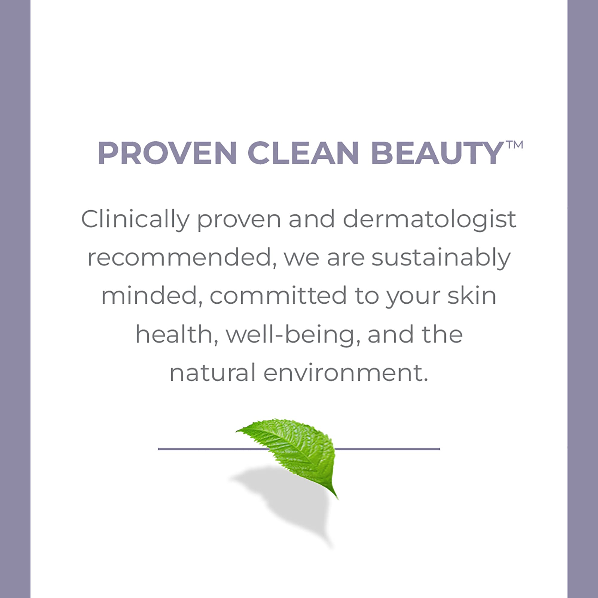 Derma E ingredients label close-up highlighting natural, clean formulation