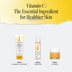 Derma E paste applied as a five-minute mask illustrating brightening treatment in use