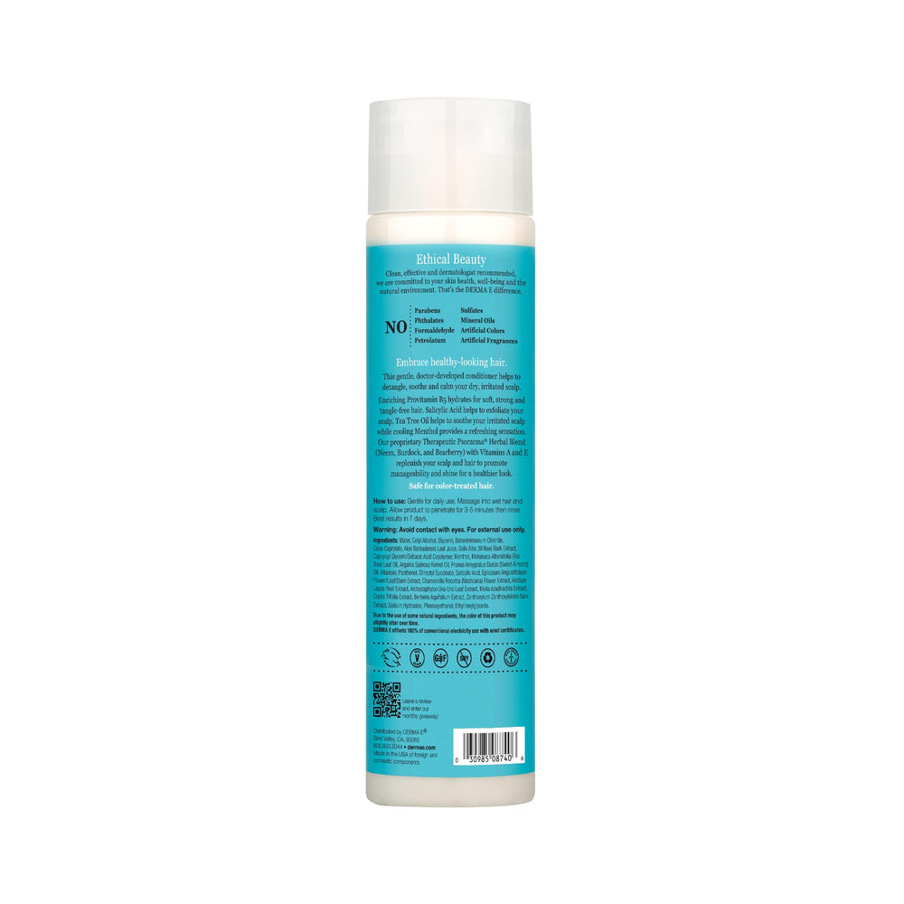 Derma E recyclable packaging and ingredient list emphasizing eco-friendly formula
