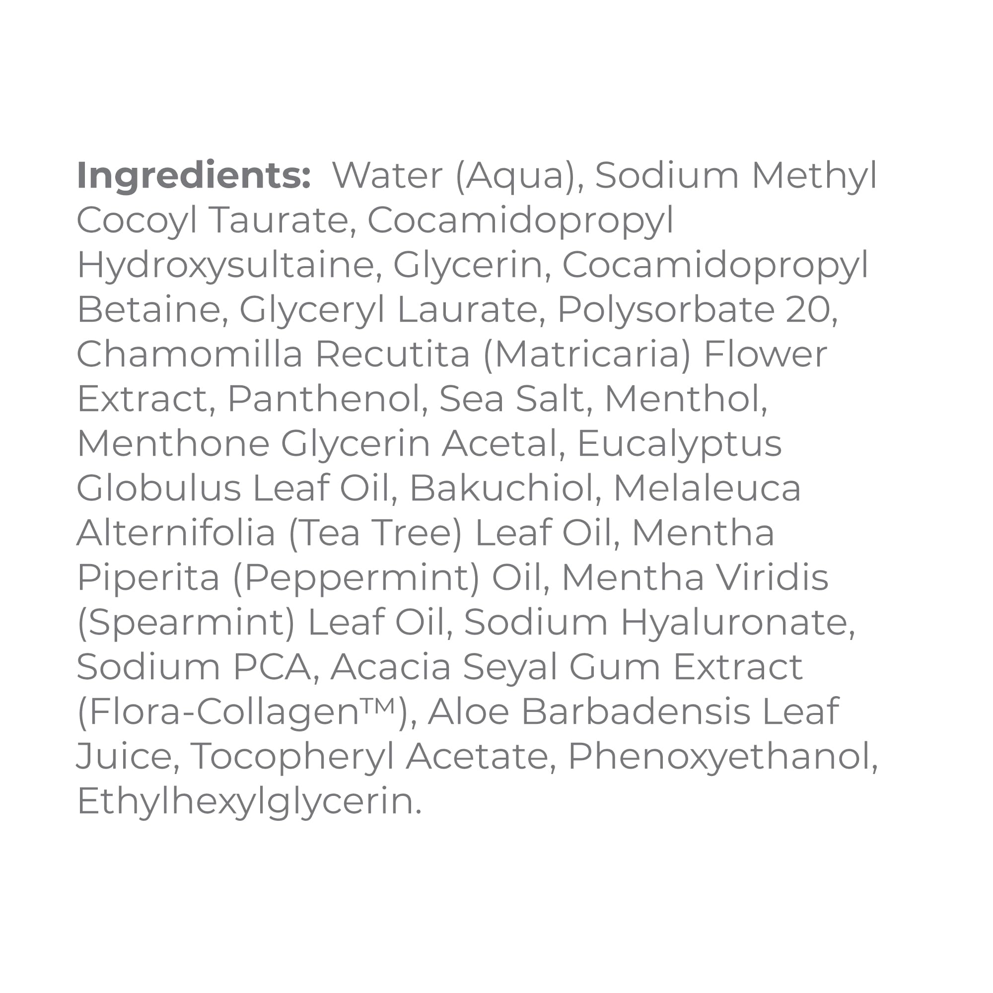 Derma E lather texture demonstrating gentle foam and body