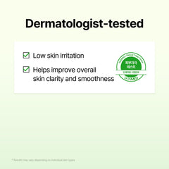 DERMA FACTORY label close-up displaying ingredient concentrations for informed skincare choices