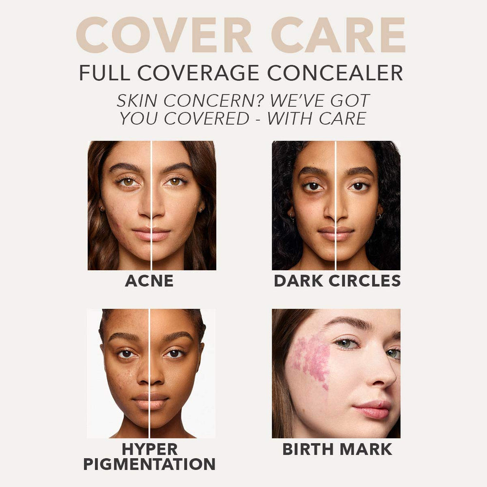 Dermablend concealer in use under-eye application showing dark-circle concealment benefit