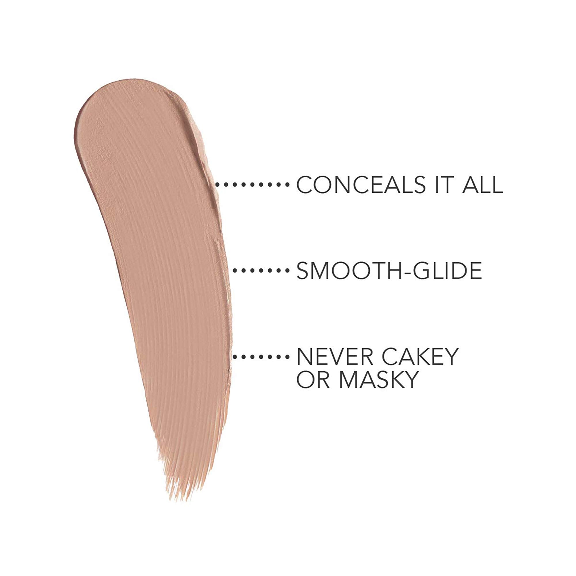 Dermablend concealer stick tip revealing creamy texture and easy glide