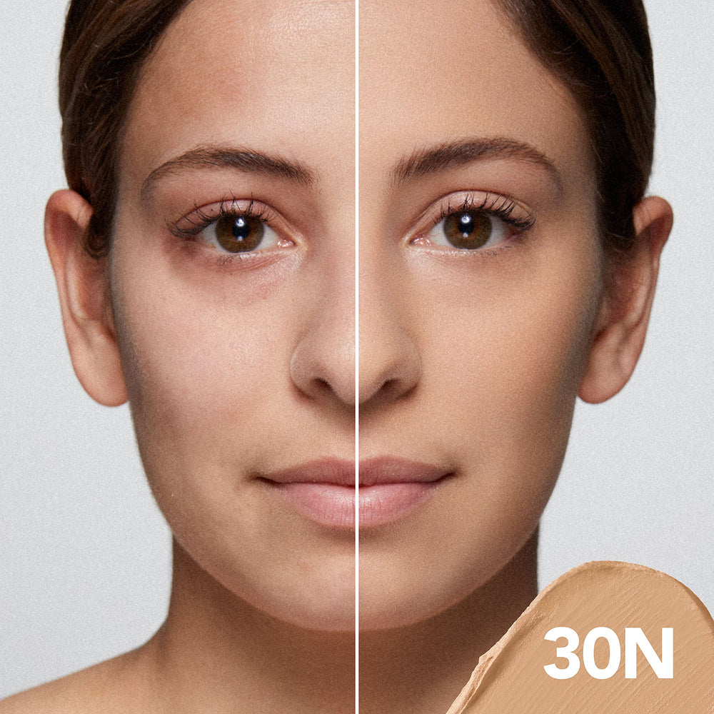 Dermablend cover crème texture closeup highlighting smooth blendability