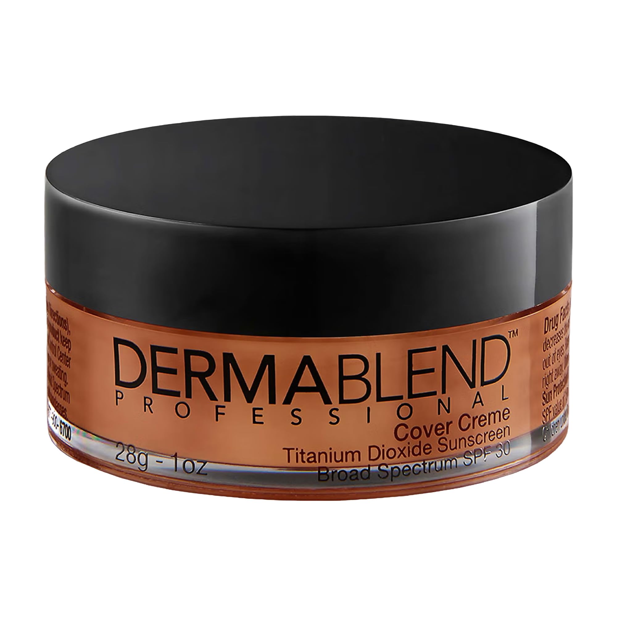 Dermablend front packaging showing product and SPF 30 protection benefit