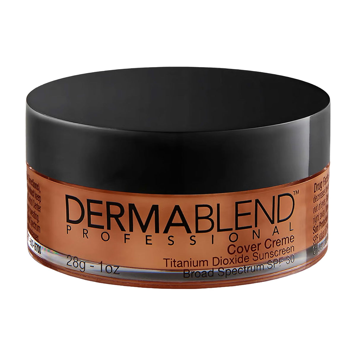 Dermablend front packaging showing product and SPF 30 protection benefit