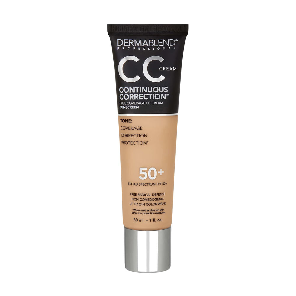 Dermablend front tube 40N showing packaging and shade benefit even coverage