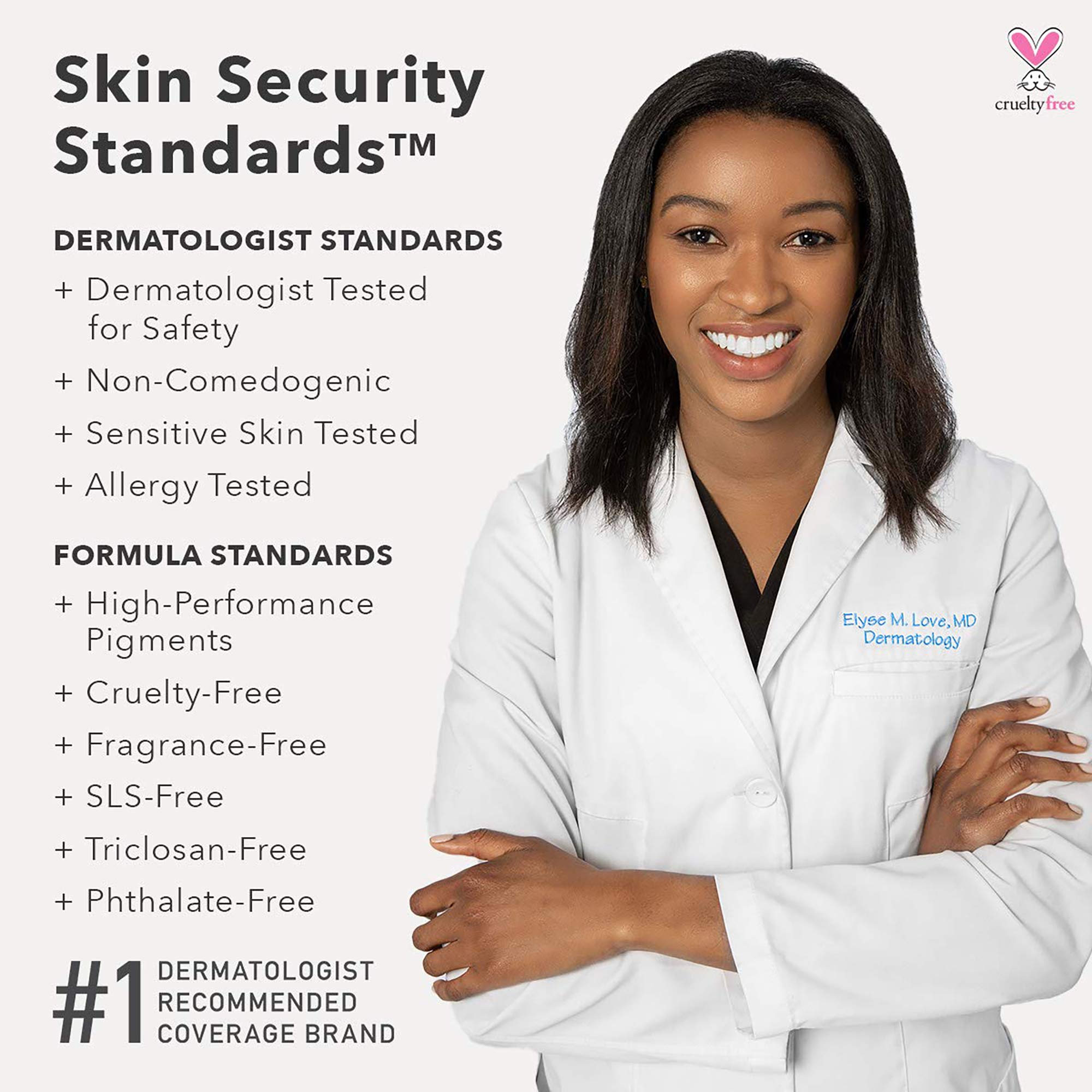 Dermablend applied under-eye to conceal dark circles showing natural brightening benefit