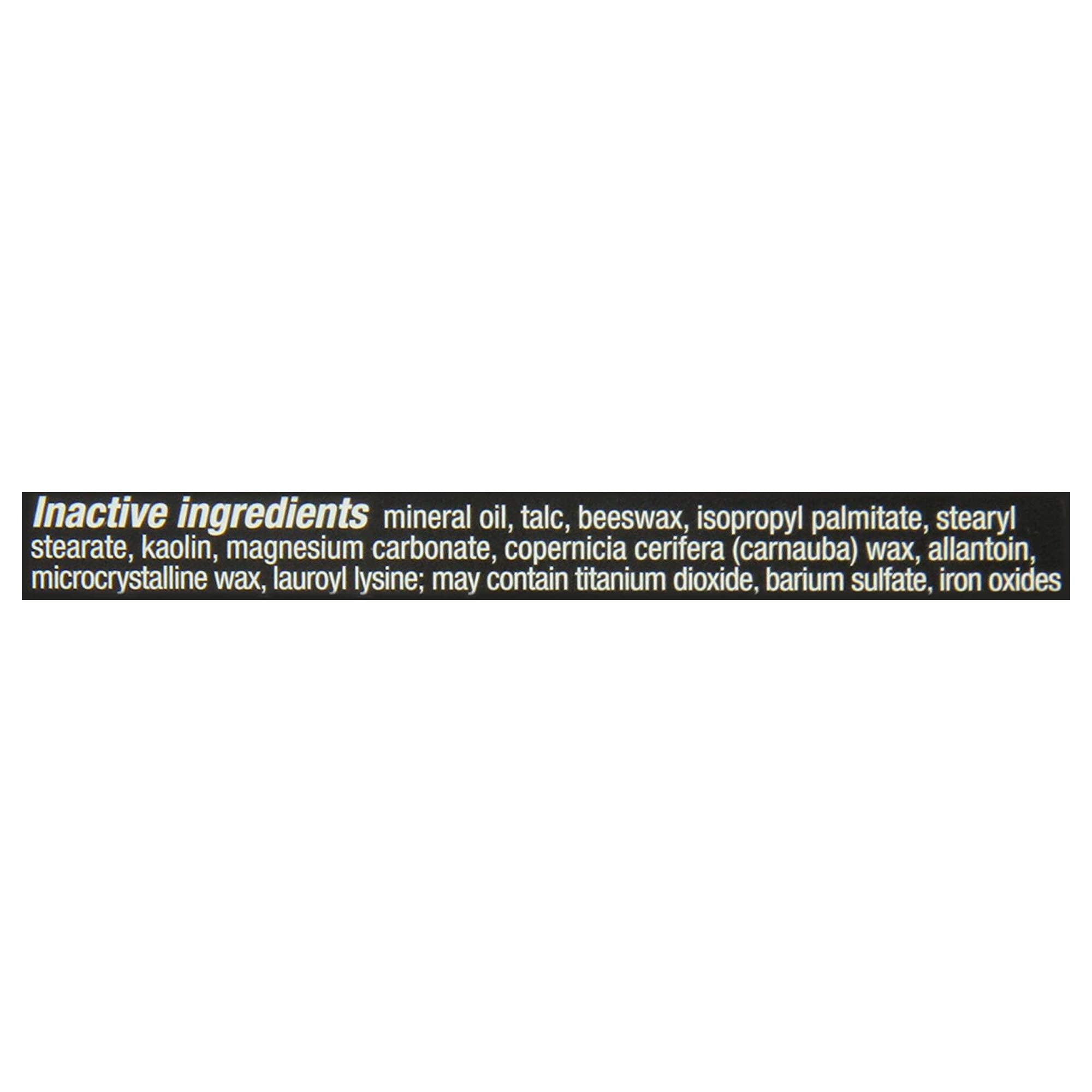 Dermablend ingredients label detail highlighting fragrance-free, allergy-tested formulation