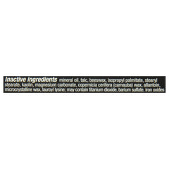 Dermablend ingredients label detail highlighting fragrance-free, allergy-tested formulation