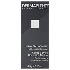 Dermablend concealer stick inside makeup bag for on-the-go touch-up convenience